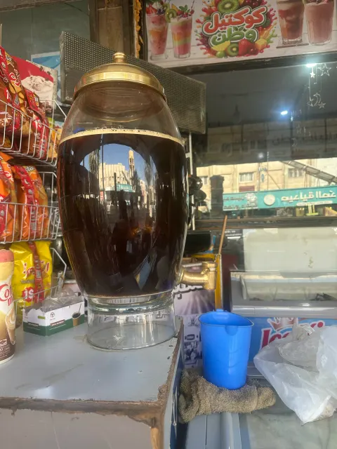 Sous — liquorice root drink from Syria and Egypt