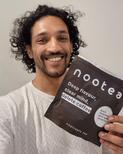 Roshan with NooTea